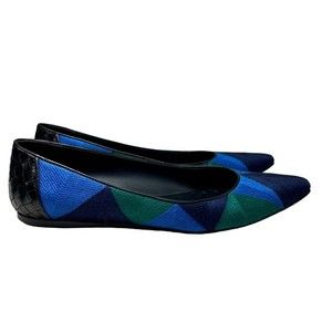 【関税&送料込】Bottega Veneta Flat shoes BNWT BOTTEGA VENETA BLACK WOVEN BALLET FLATS 35.5 - Shoes